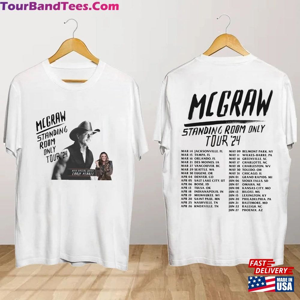 Tim Graw Standing Room Only Tour T-Shirt Concert Shirt Unisex Sweatshirt 29Uf117410 – Utopia Fashion