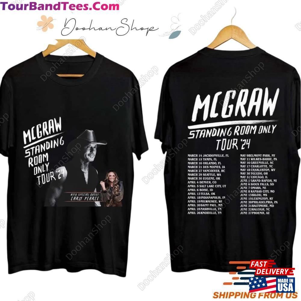 Tim Mcgraw Shirt Tour Standing Room Only Tee Classic Unisex 29Uf101476 – Utopia Fashion