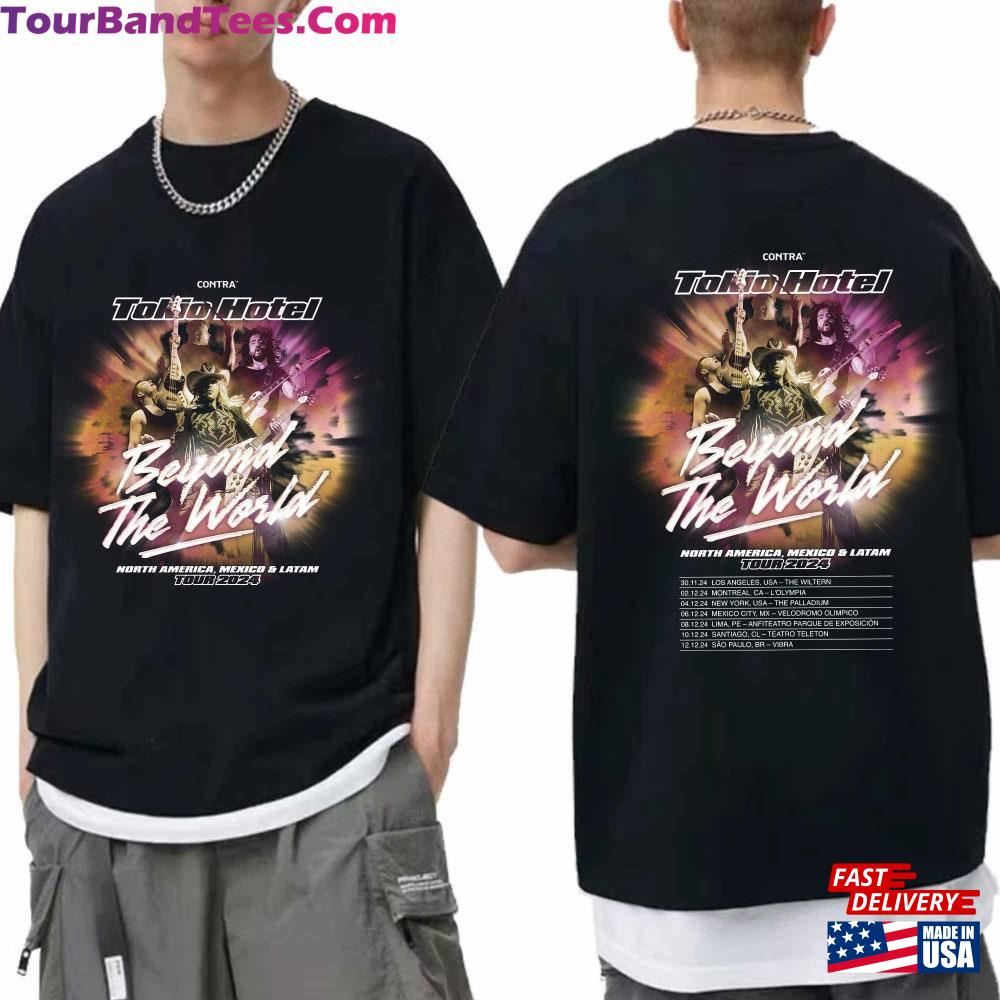 Tokio Hotel Beyond The World Tour Shirt Band Fan Classic Unisex 29Uf115696 – Utopia Fashion