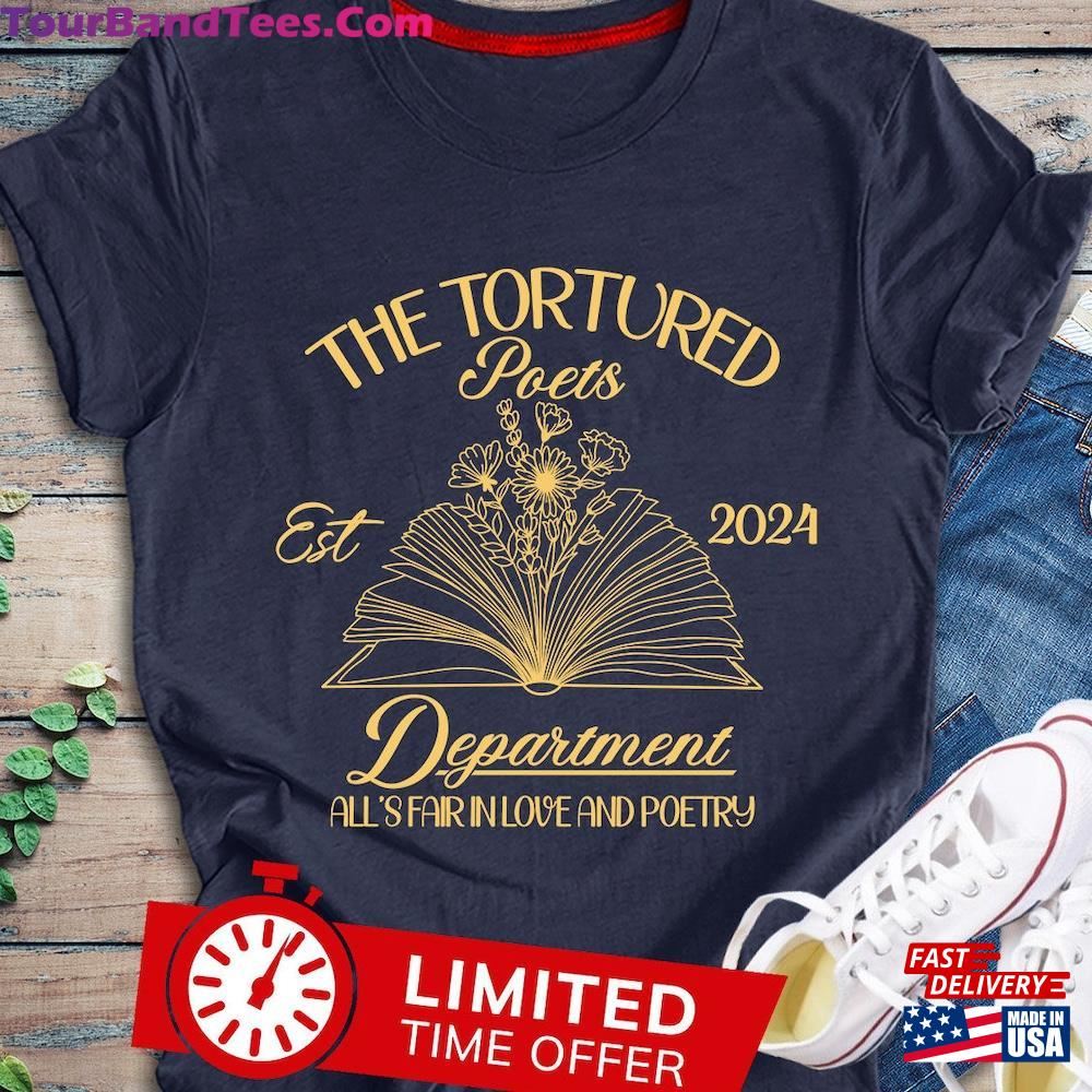 Tortured Poets Shirt Taylor Swift New Album The Department Eras Tour Taylors Fan T-Shirt Classic 29Uf097143 – Utopia Fashion