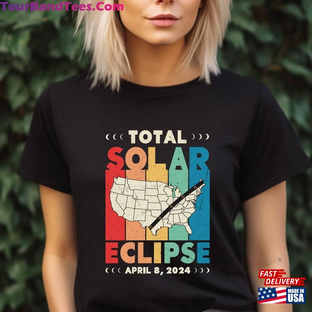 Total Solar Eclipse April 8Th T-Shirt Classic Unisex 29Uf112841 – Utopia Fashion