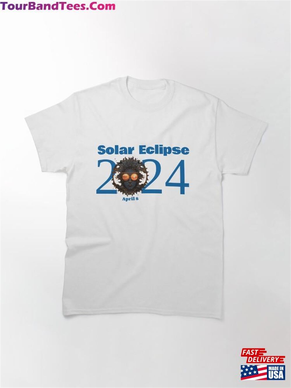 Total Solar Eclipse Seen On Goggles Classic T-Shirt Unisex 29Uf116801 – Utopia Fashion