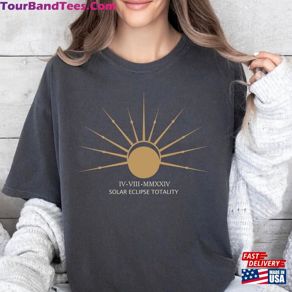 Total Solar Eclipse Shirt April Usa Map Hoodie Sweatshirt 29Uf116358 – Utopia Fashion