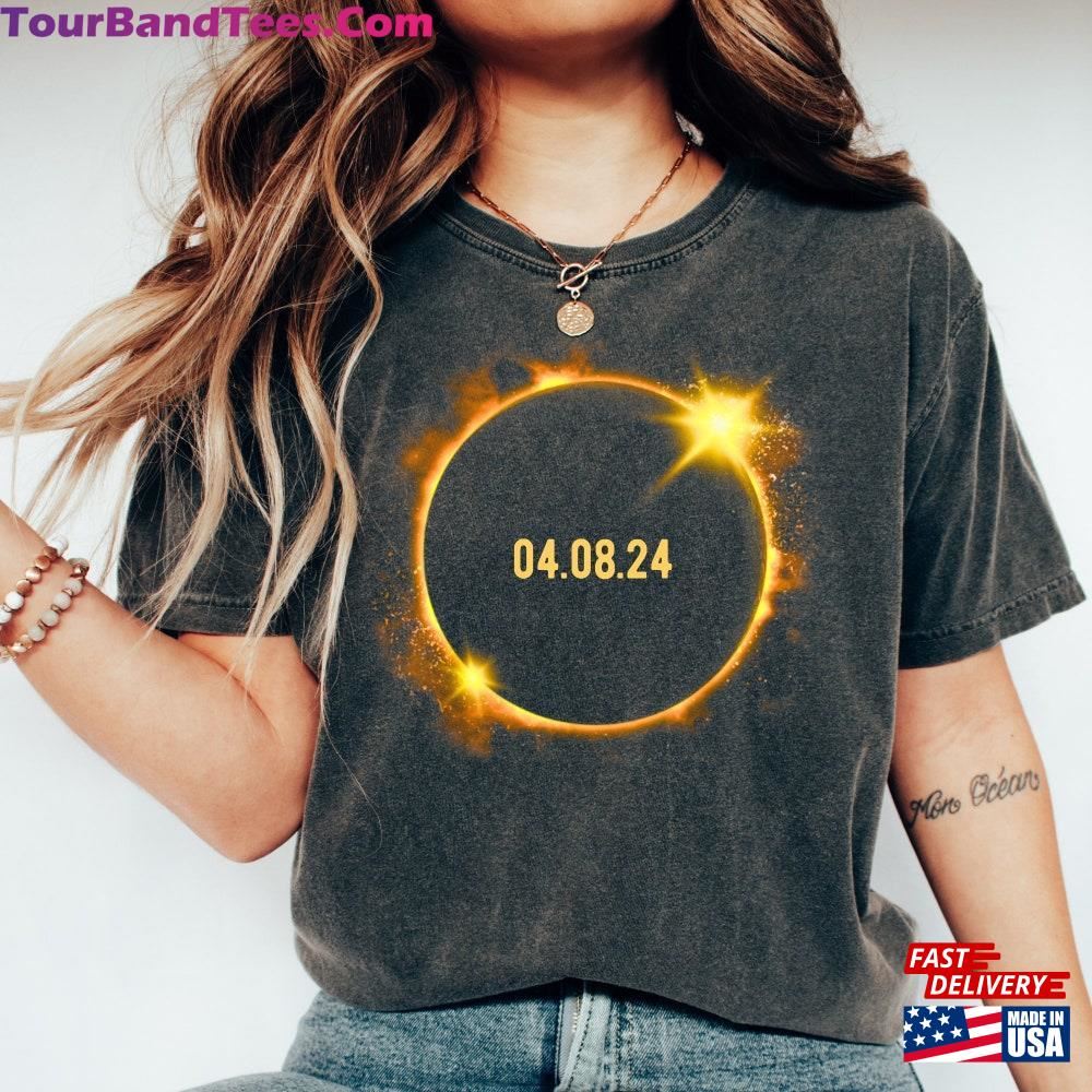 Total Solar Eclipse Shirt April Usa Map Hoodie T-Shirt 29Uf117545 – Utopia Fashion