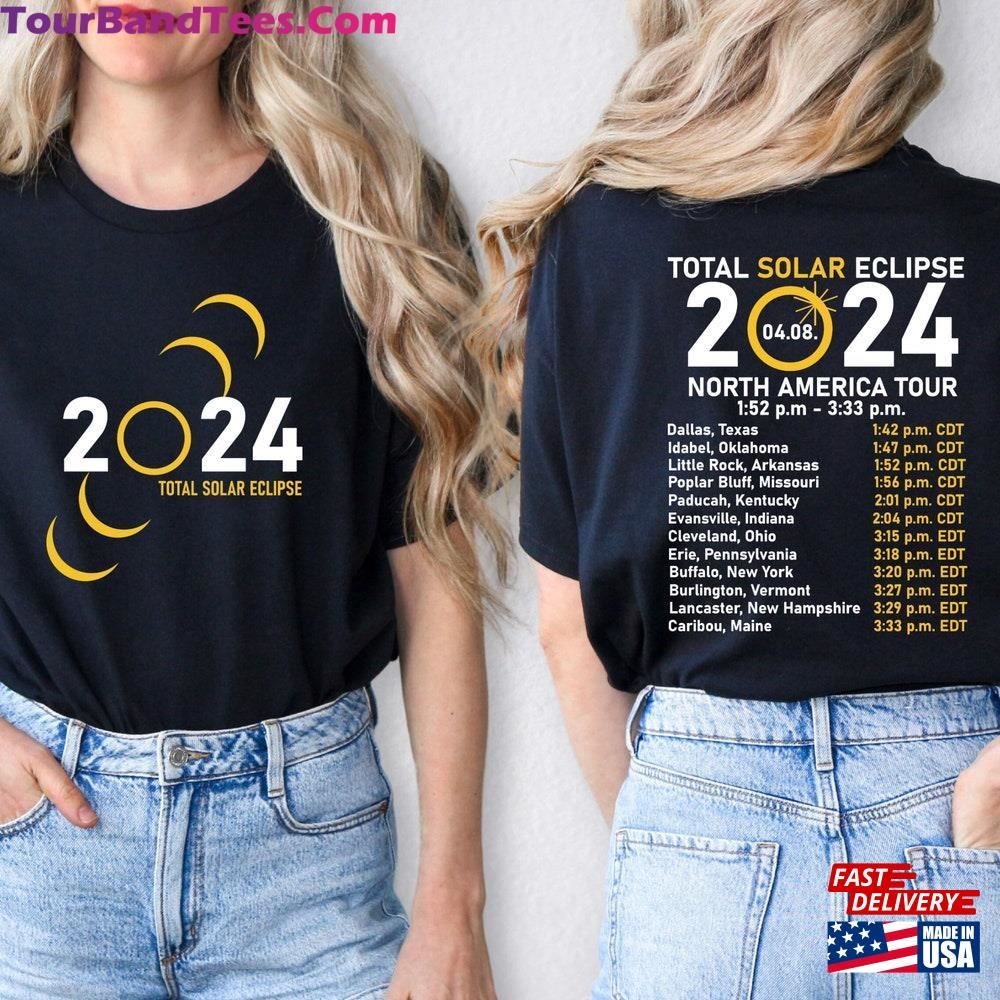 Total Solar Eclipse Shirt Double Sided Classic T-Shirt 29Uf112958 – Utopia Fashion