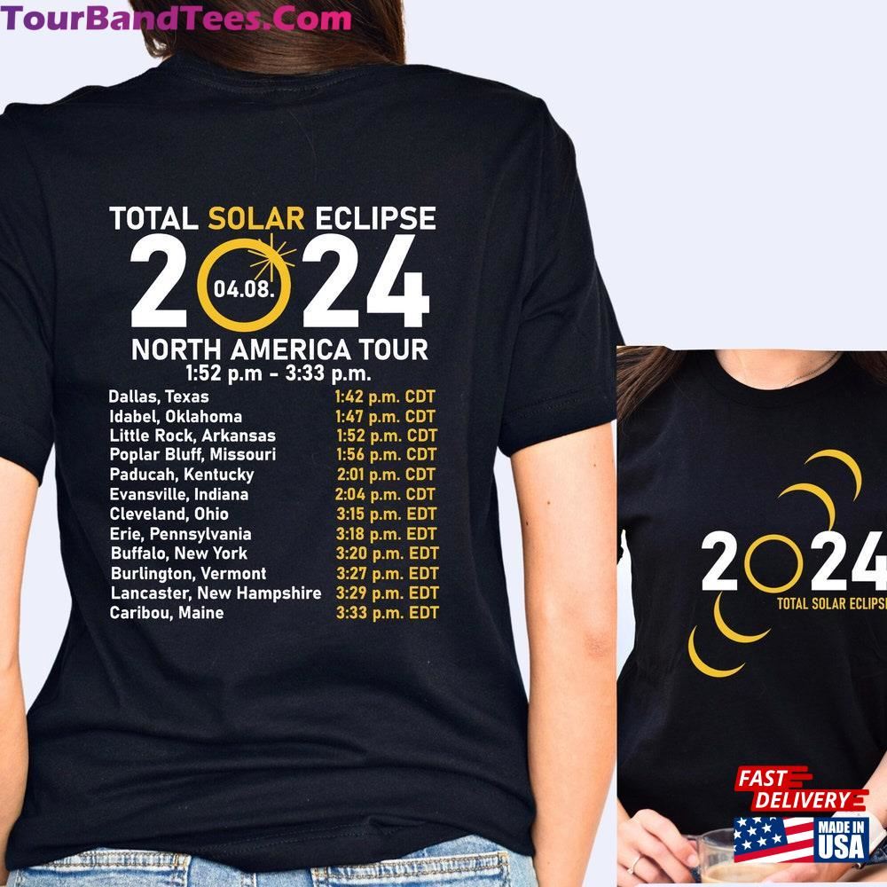 Total Solar Eclipse Shirt Double Sided Classic T-Shirt 29Uf112958 – Utopia Fashion