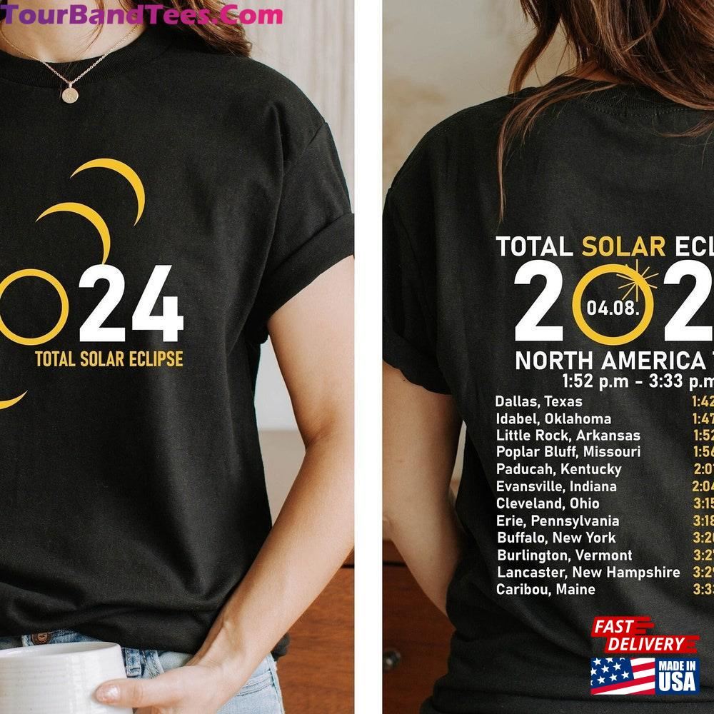 Total Solar Eclipse Shirt Double Sided Classic T-Shirt 29Uf112528 – Utopia Fashion