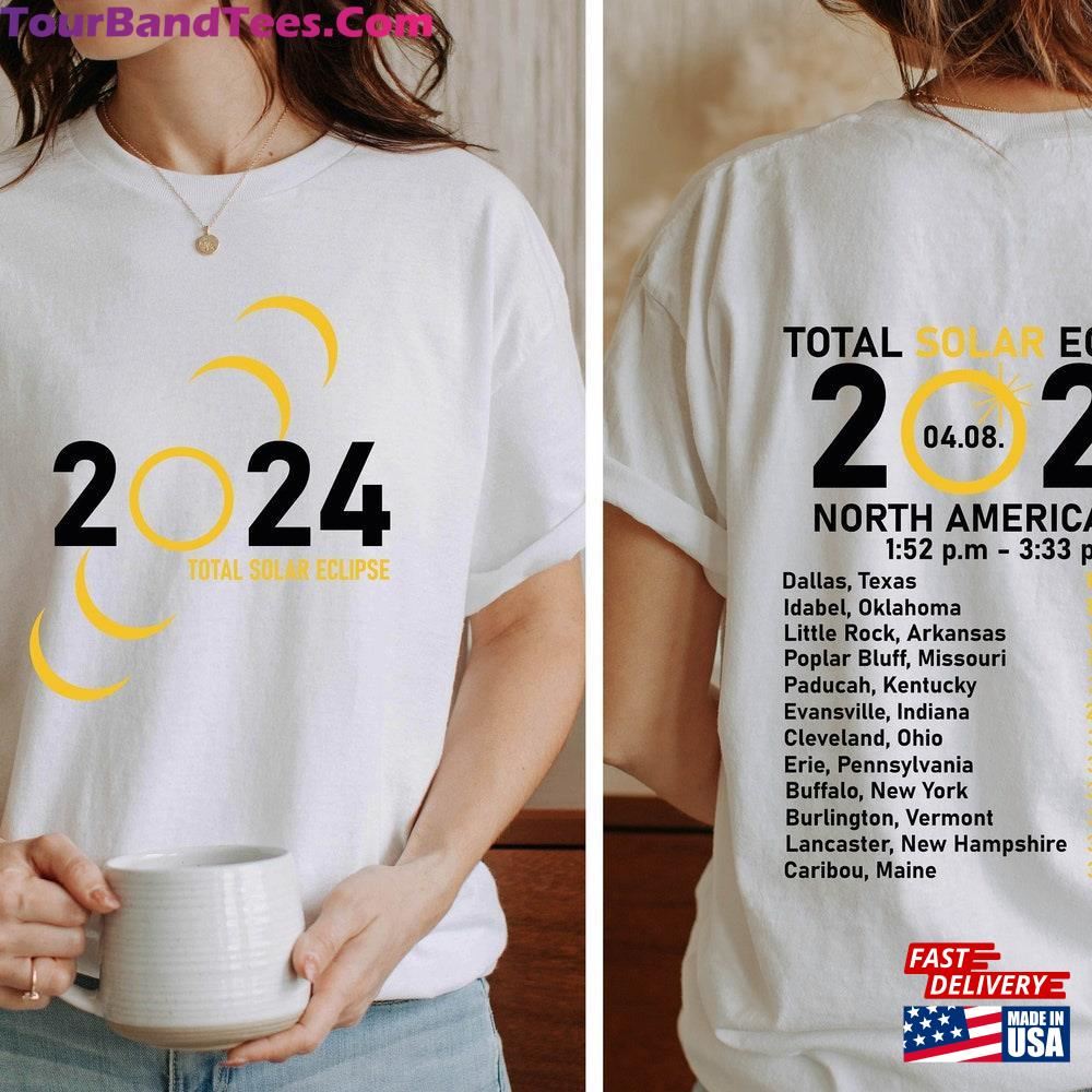 Total Solar Eclipse Shirt Double Sided Classic T-Shirt 29Uf112528 – Utopia Fashion