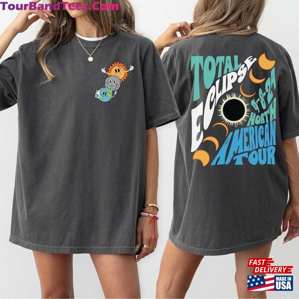 Total Solar Eclipse Shirt Double Sided Comfort Colors Hoodie T-Shirt 29Uf097728 – Utopia Fashion