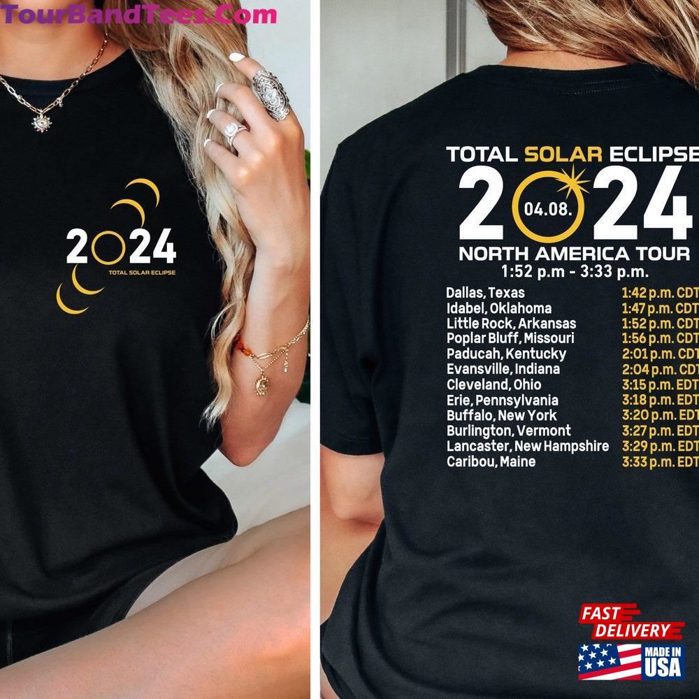 Total Solar Eclipse Shirt Double Sided T-Shirt Classic 29Uf112525 – Utopia Fashion