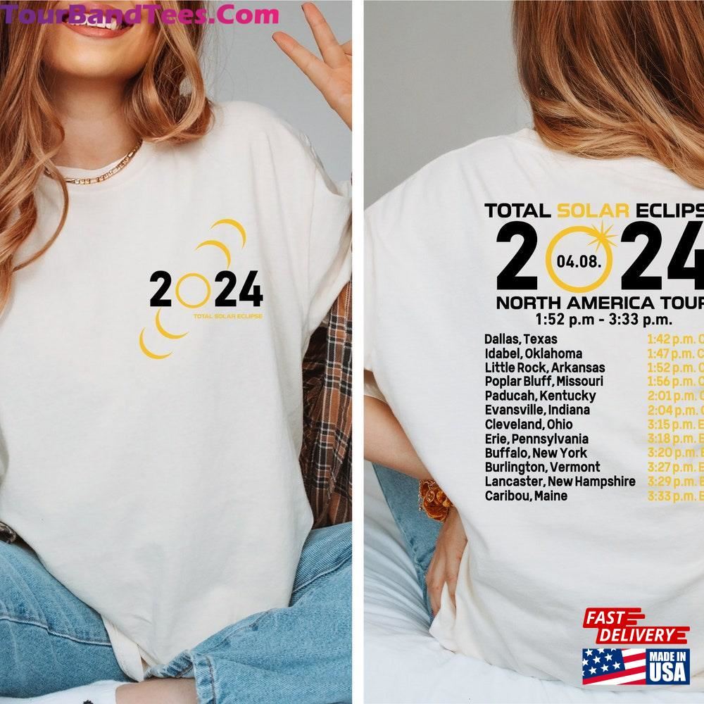 Total Solar Eclipse Shirt Double Sided T-Shirt Classic 29Uf112525 – Utopia Fashion