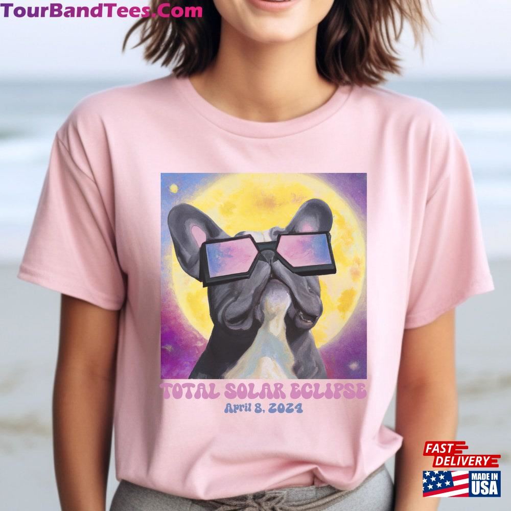 Total Solar Eclipse Funny Dog Shirt April French Bull Matching Family Vacation Shirts Classic Sweatshirt 29Uf116867 – Utopia Fashion