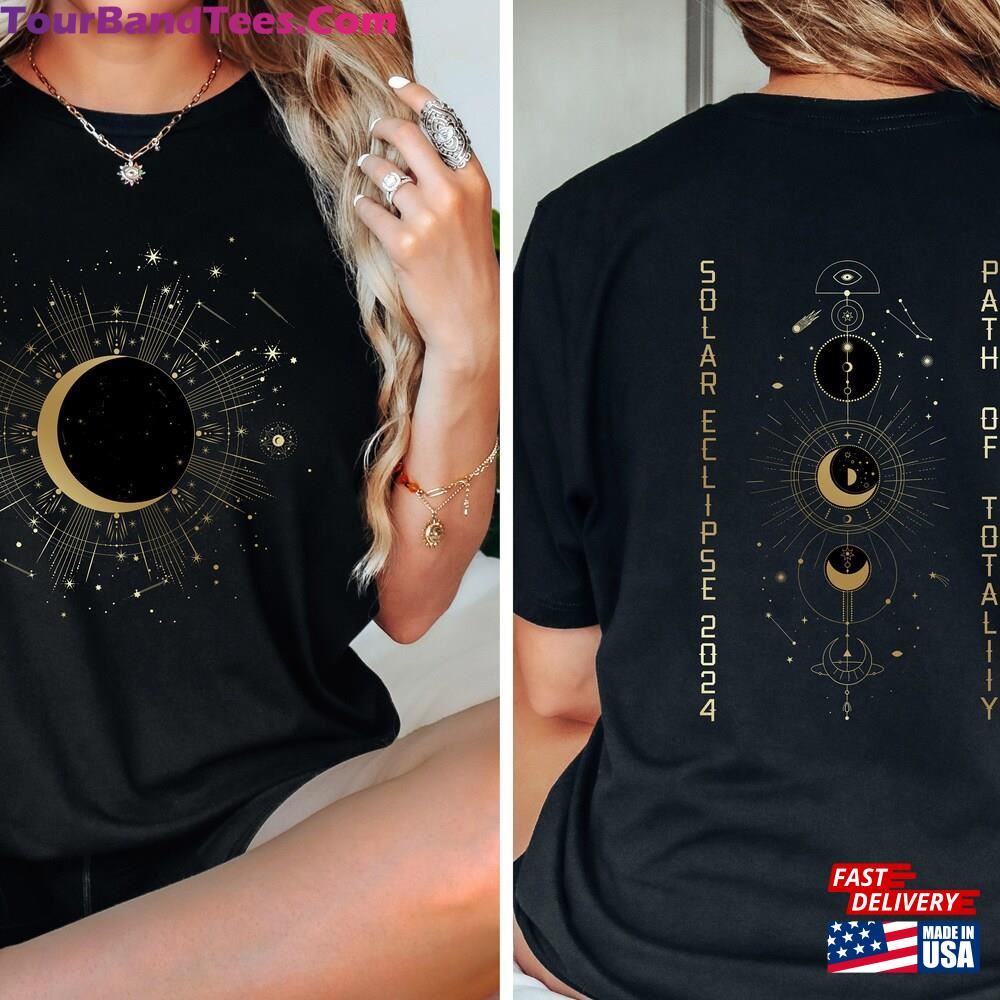 Total Solar Eclipse Shirt April Usa Map Path Of Totality Tee Hoodie T-Shirt 29Uf115954 – Utopia Fashion