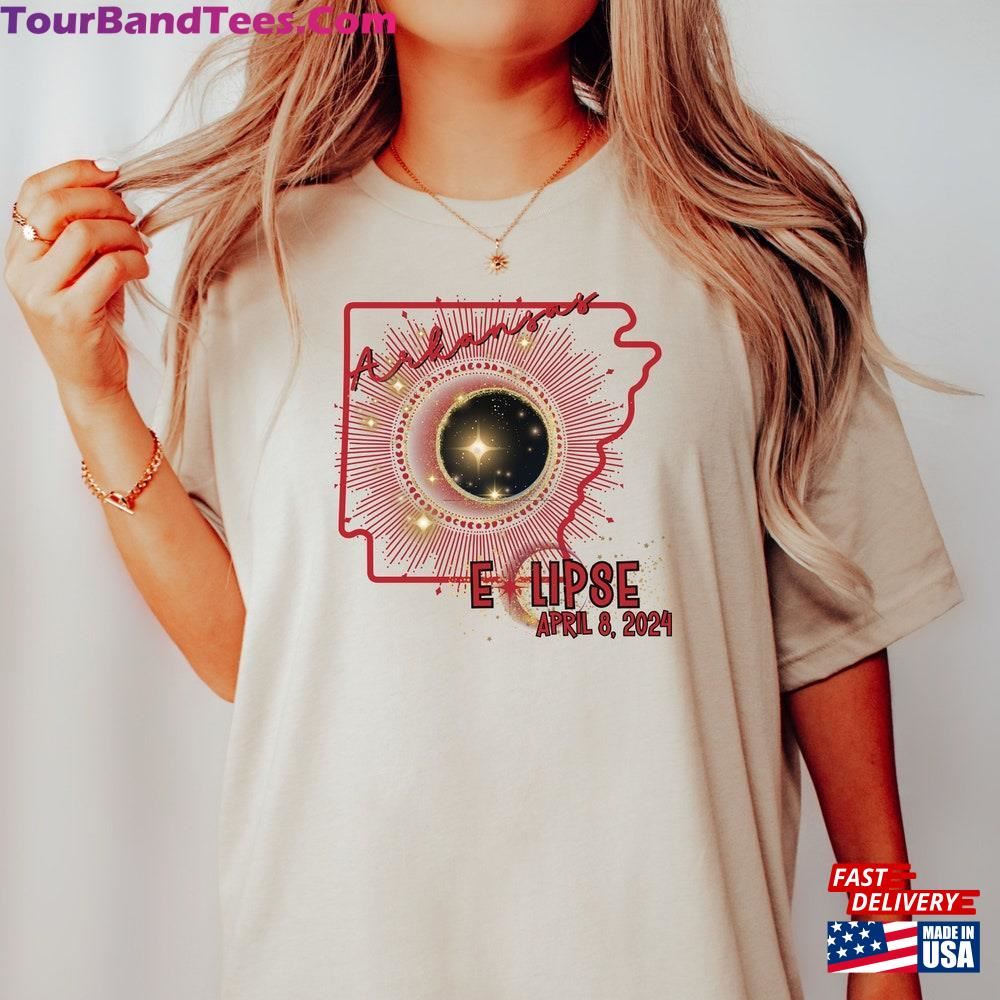 Total Solar Eclipse Shirt Arkansas T-Shirt Path Of Totality Tee Sweatshirt Unisex 29Uf115615 – Utopia Fashion