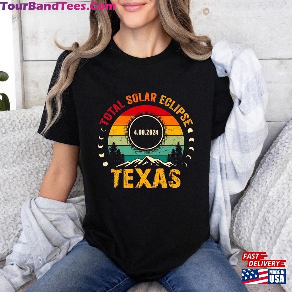 Total Solar Eclipse Texas Shirt America T-Shirt State City Classic Unisex 29Uf117879 – Utopia Fashion