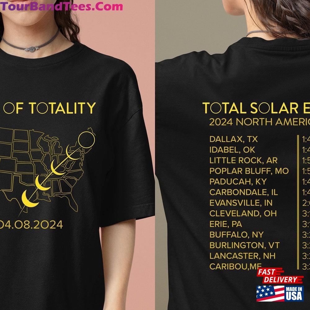 Total Solar Eclipse Twice In A Lifetime Shirt Double Sided Hoodie Classic 29Uf106636 – Utopia Fashion