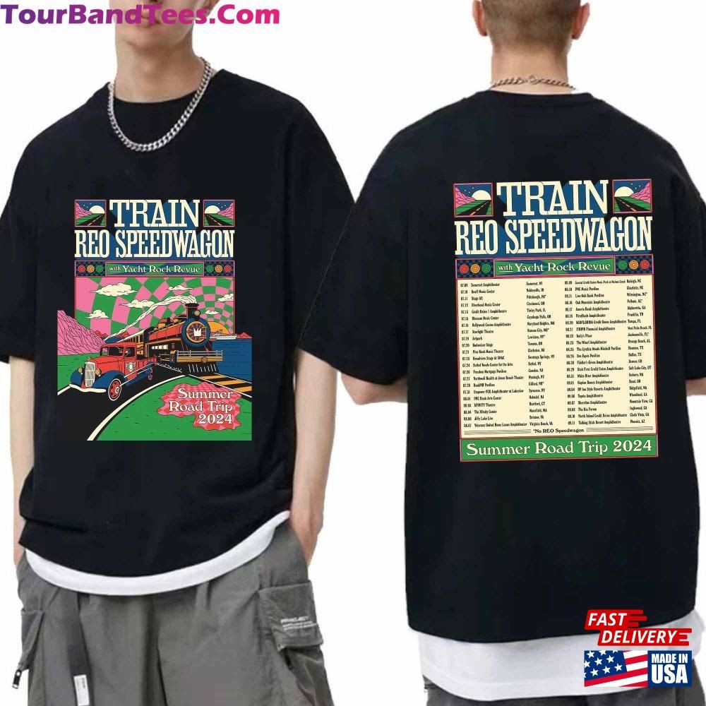 Train And Reo Speedwagon The Summer Road Trip Tour Shirt Sweatshirt T-Shirt 29Uf092256 – Utopia Fashion