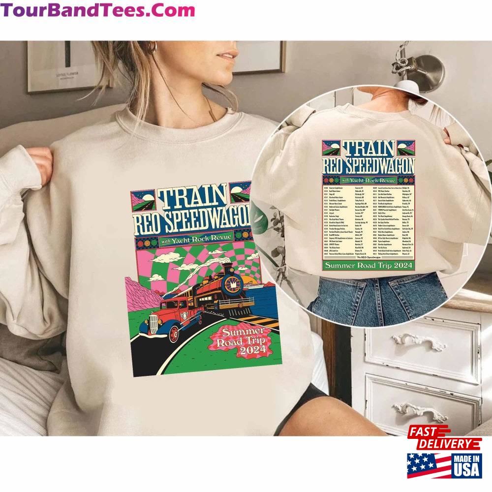 Train And Reo Speedwagon The Summer Road Trip Tour Shirt Sweatshirt T-Shirt 29Uf092256 – Utopia Fashion