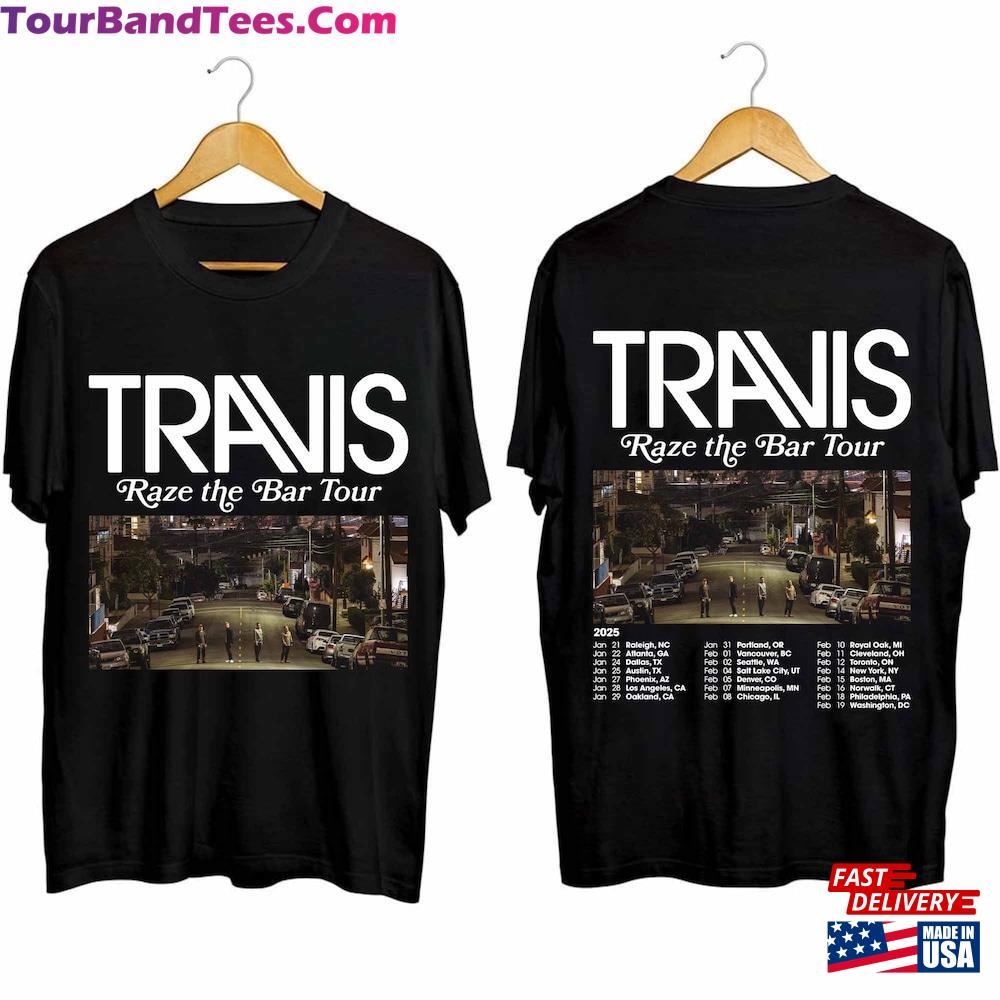 Travis Raze The Bar Tour Shirt Band Fan Classic Unisex 29Uf098138 – Utopia Fashion