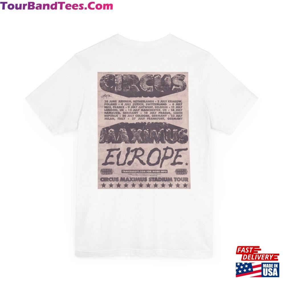 Travis Scott Inspired T-Shirt European Tour Tee Circus Maximus Merch Classic Hoodie 29Uf097615 – Utopia Fashion