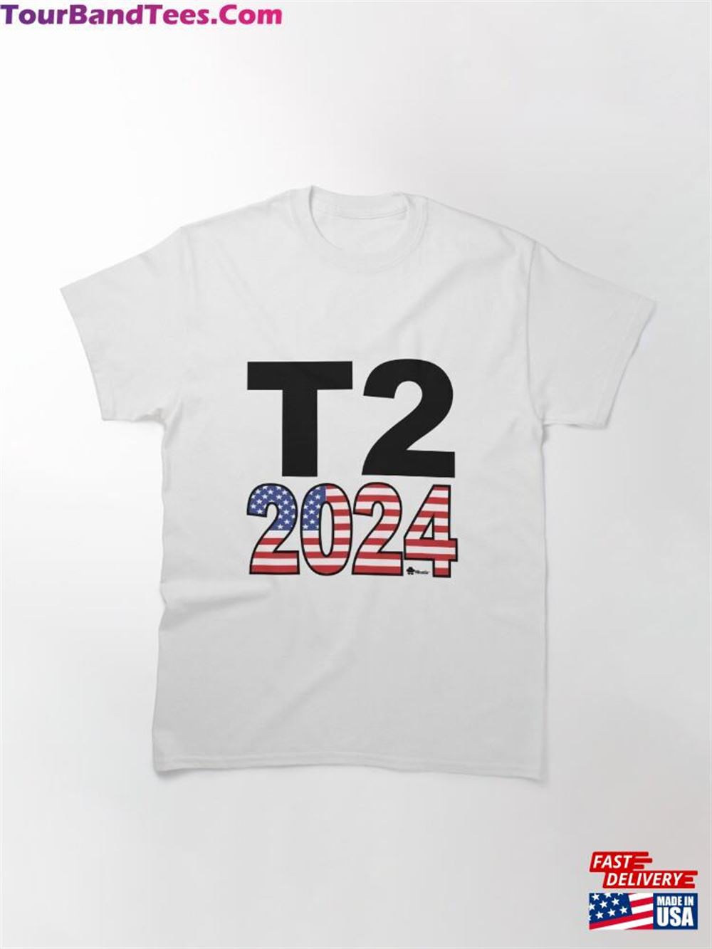 Trump Maga T2 Flag Classic T-Shirt Hoodie 29Uf115753 – Utopia Fashion