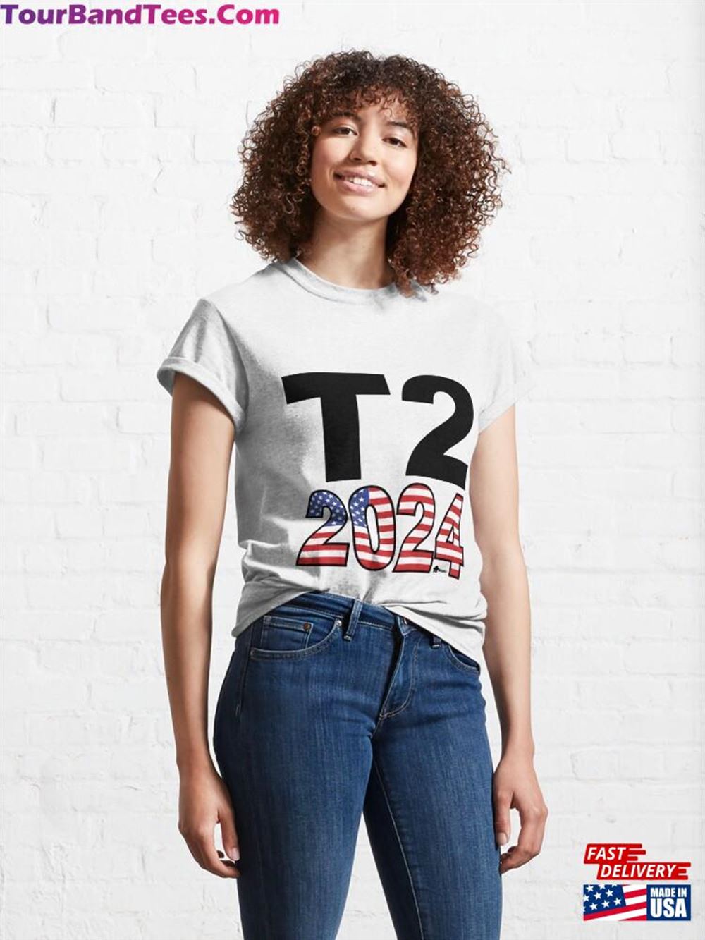 Trump Maga T2 Flag Classic T-Shirt Hoodie 29Uf115753 – Utopia Fashion