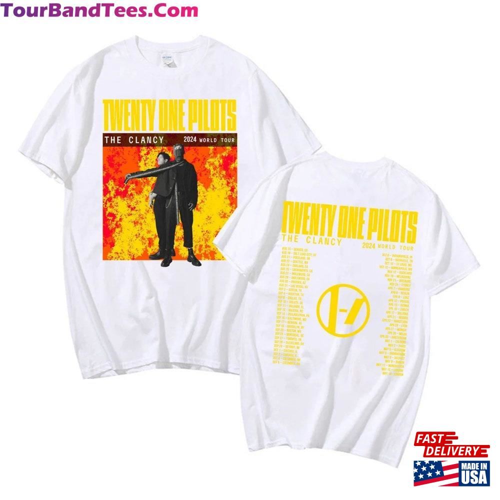 Twenty One Pilots The Clancy World Tour Shirt Concert Tee Hoodie Sweatshirt 29Uf098226 – Utopia Fashion