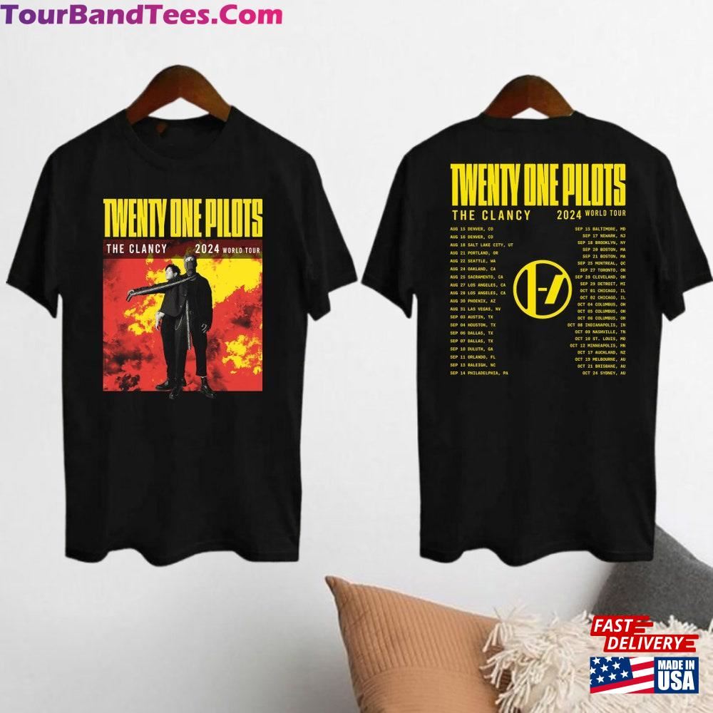 Twenty One Pilots Clancy World Tour Shirt Fan Hoodie Classic 29Uf098119 – Utopia Fashion