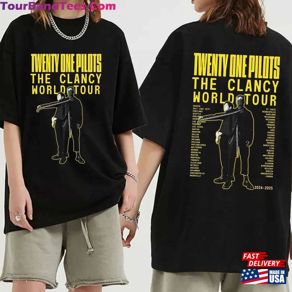 Twenty One Pilots The Clancy World Tour Shirt Band Fan Classic Sweatshirt 29Uf115873 – Utopia Fashion