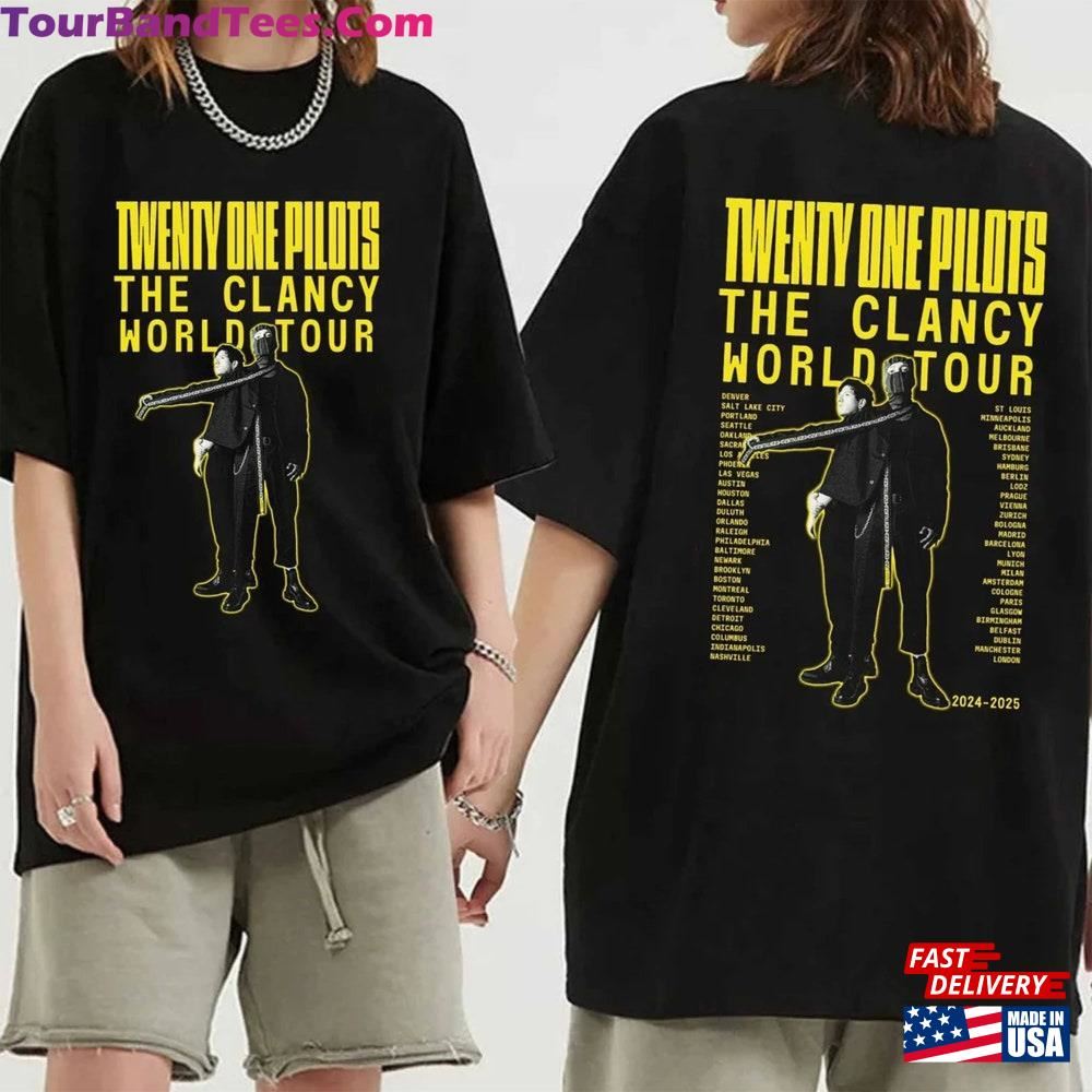 Twenty One Pilots The Clancy World Tour Shirt Band Fan Sweatshirt Unisex 29Uf116185 – Utopia Fashion