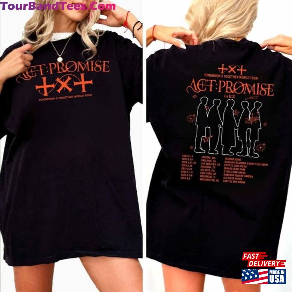 Txt Tour Act Rosemont T-Shirt Comeback Minisode Sweatshirt Shirt Unisex Classic 29Uf117806 – Utopia Fashion