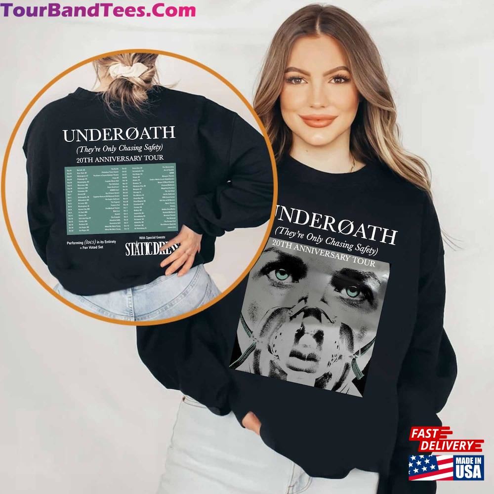 Underoath They Re Only Chasing Safety 20Th Anniversary Tour Shirt Band Fan Sweatshirt Classic 29Uf106441 – Utopia Fashion