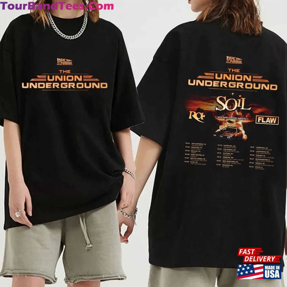 Union Underground Back To The 2000S Tour Shirt Band Fan Sweatshirt Hoodie 29Uf092403 – Utopia Fashion