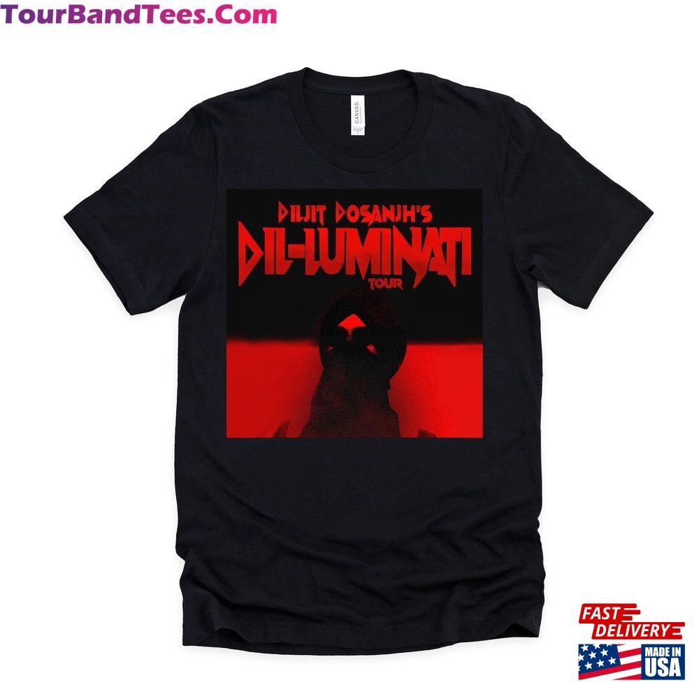 Unisex Diljit Dosanjh Dil Luminati Tour T-Shirt Concert Shirt Classic 29Uf093044 – Utopia Fashion