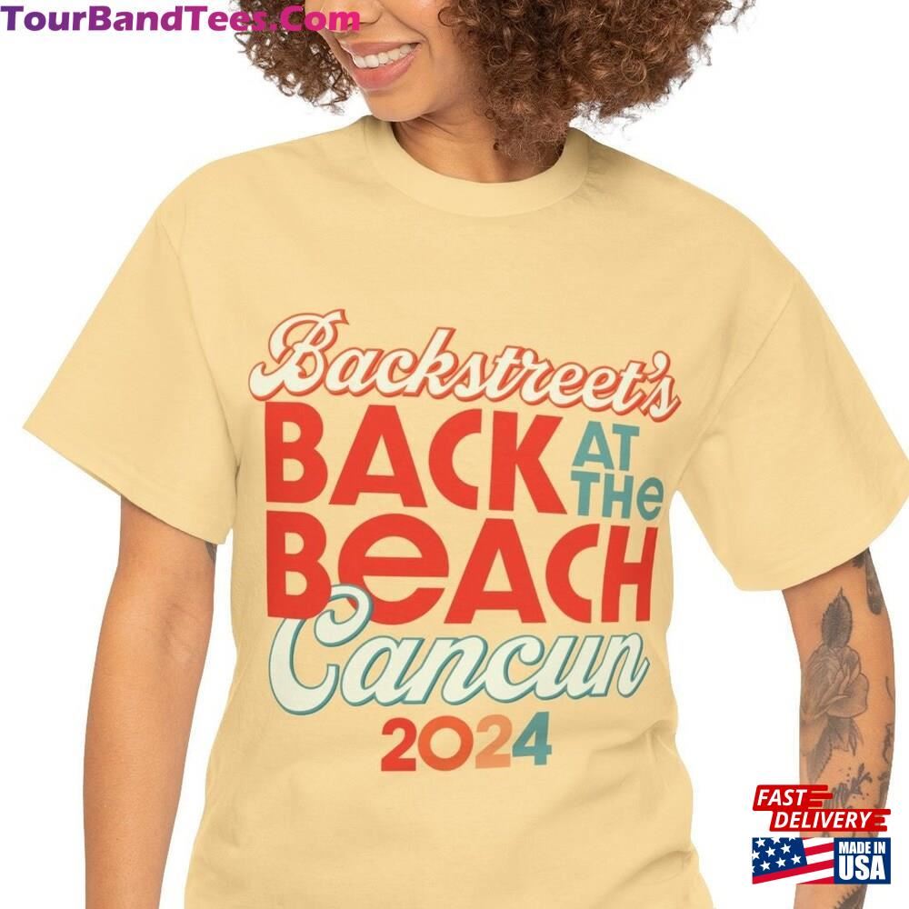 Unisex Heavy Cotton Tee All Colors! Backstreet Boys Bsb Back At The Beach Cancun Mexico Show Gear Hoodie Classic 29Uf117741 – Utopia Fashion