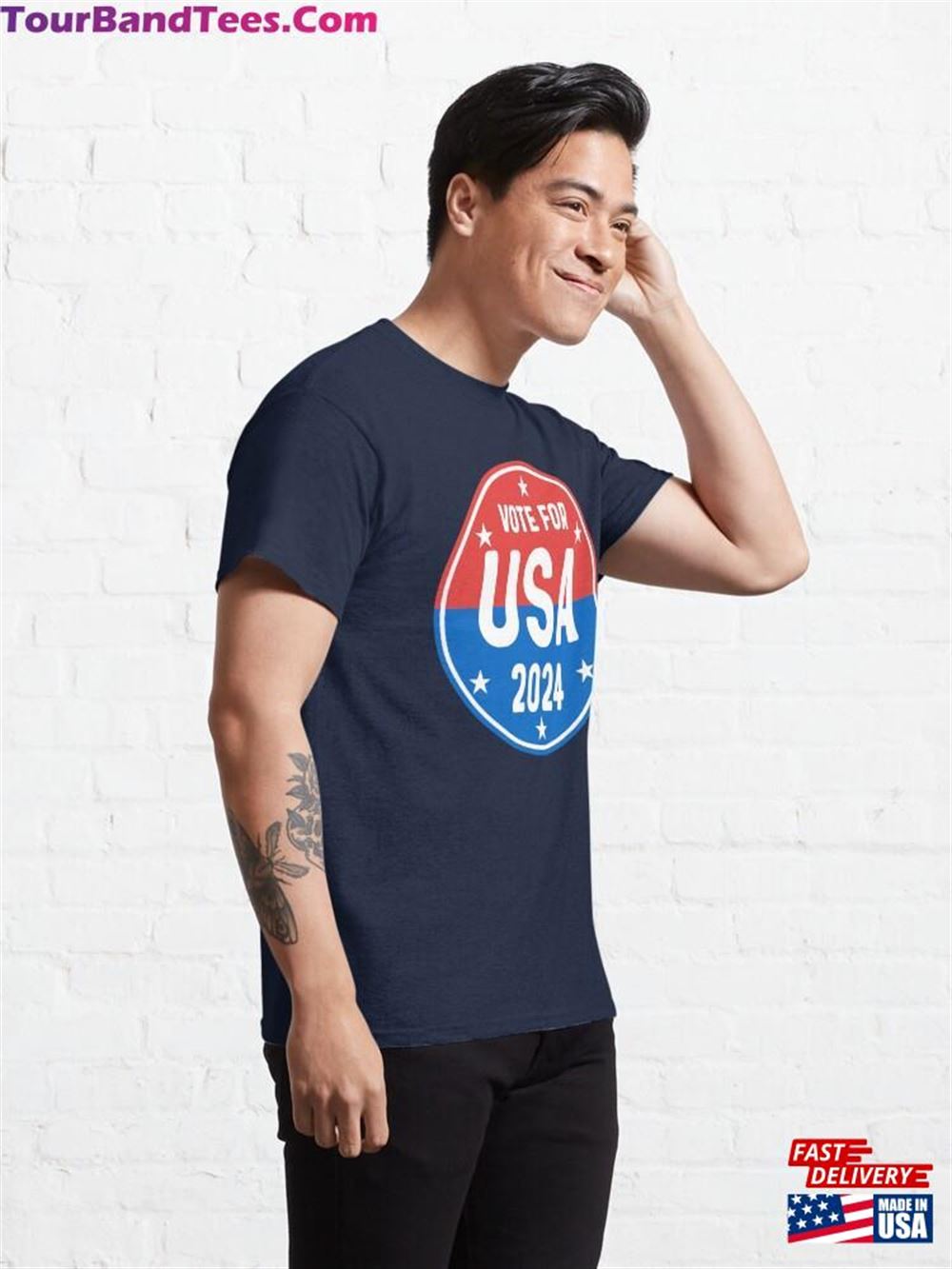 Us Presidential Election Usa Patriotic Colors Classic T-Shirt Sweatshirt 29Uf117425 – Utopia Fashion