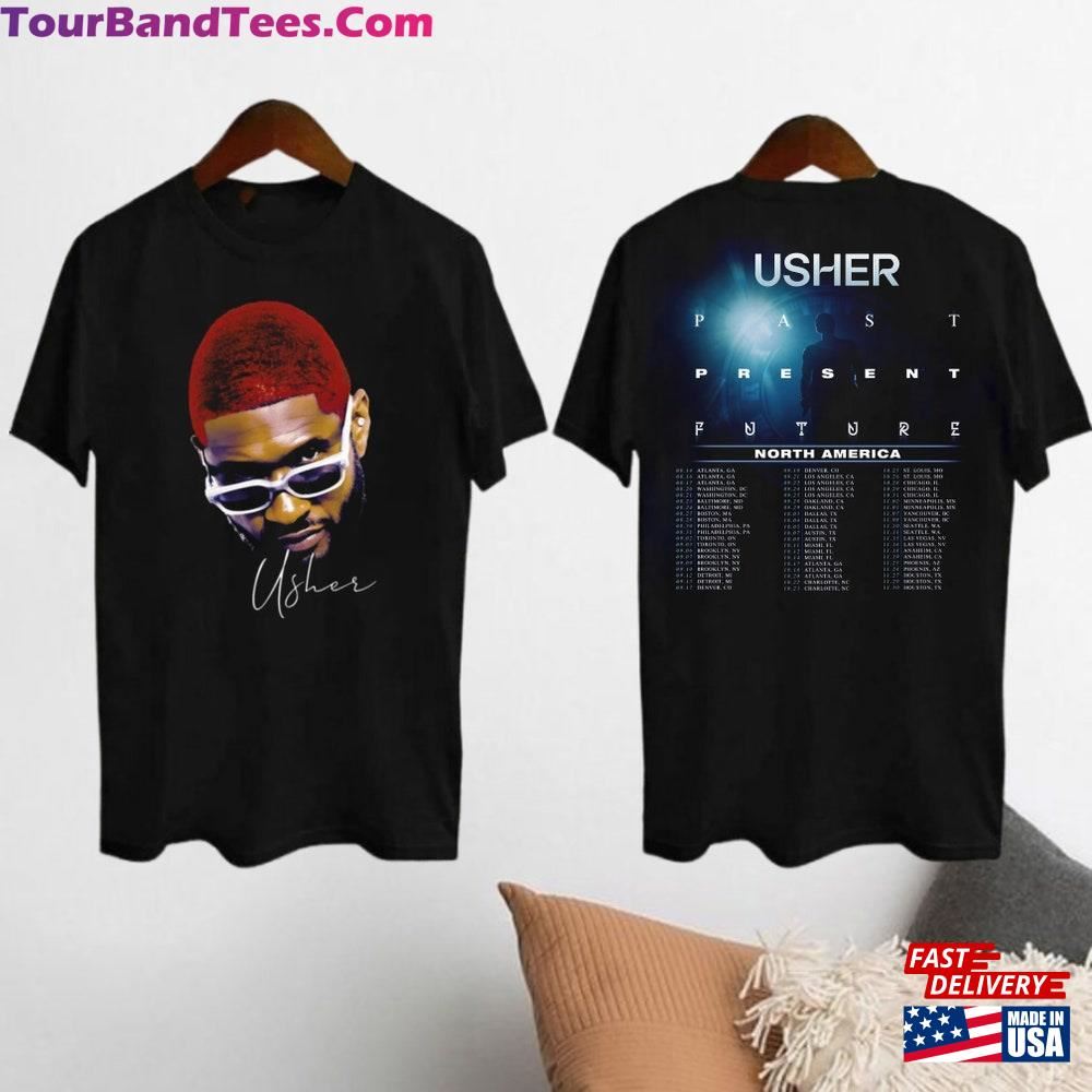 Usher Concert Shirt Past Present Future Tour Fan Gift Hoodie T-Shirt 29Uf098117 – Utopia Fashion