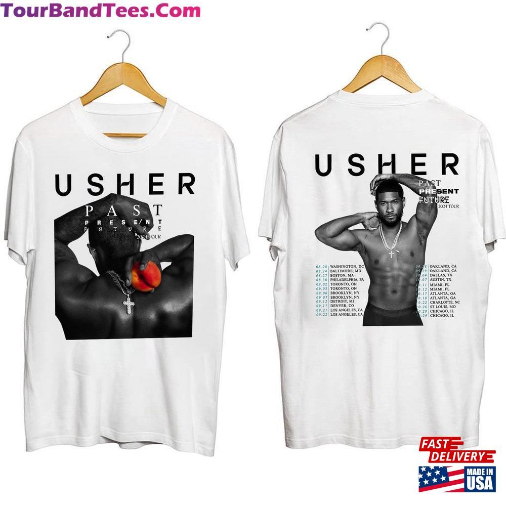 Usher Past Present Future Tour Shirt Concert Classic Unisex 29Uf112513 – Utopia Fashion