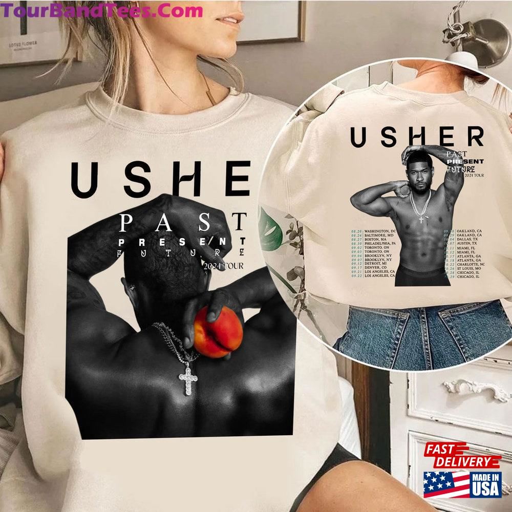 Usher Past Present Future Tour Shirt Concert Classic Unisex 29Uf112513 – Utopia Fashion