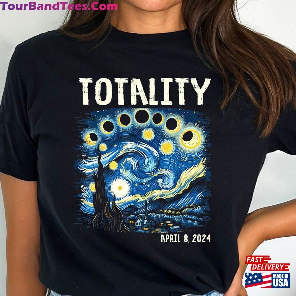 Van Gogh Total Solar Eclipse Shirt Retro Totality April 8Th Unisex Classic 29Uf103059 – Utopia Fashion