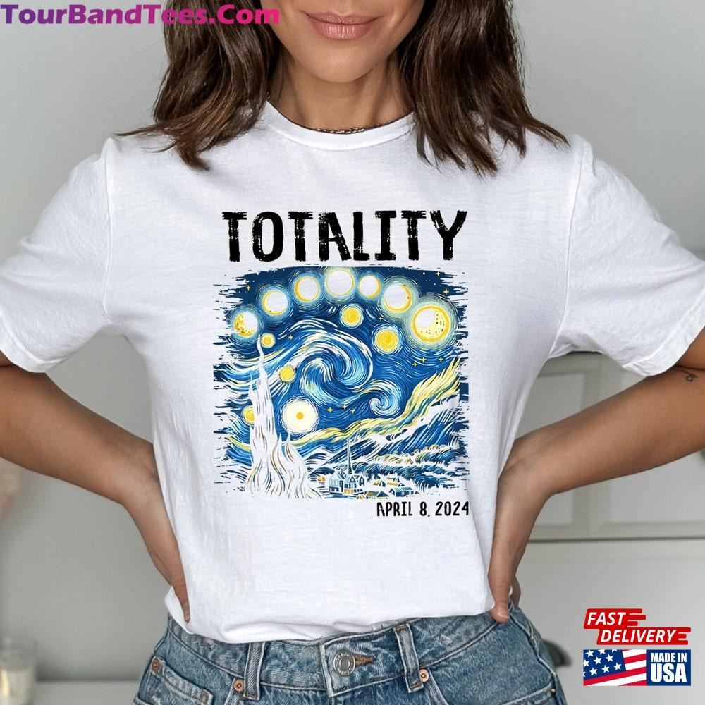 Van Gogh Total Solar Eclipse Shirt Retro Totality April 8Th Unisex Classic 29Uf103059 – Utopia Fashion