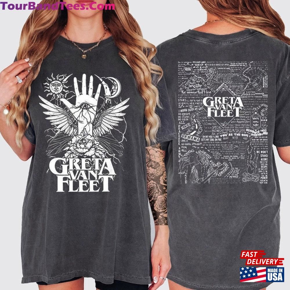 Vintage Greta Van Fleet Tour T-Shirt Band Tee Starcatcher Shirt Classic 29Uf116274 – Utopia Fashion