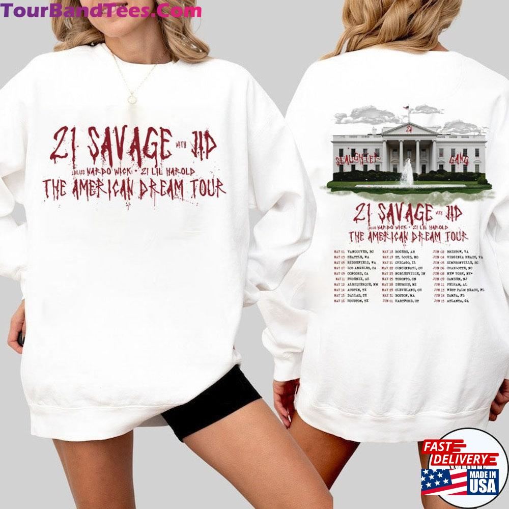 Vintage Savage Tour Merch Sweatshirt Unisex Hoodie 29Uf102791 – Utopia Fashion