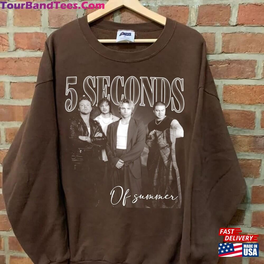 Vintage Sos The Show Music Shirt Band Seconds Of Summer 5Sos Tour Gift Y2K Merch Hoodie Unisex 29Uf097900 – Utopia Fashion