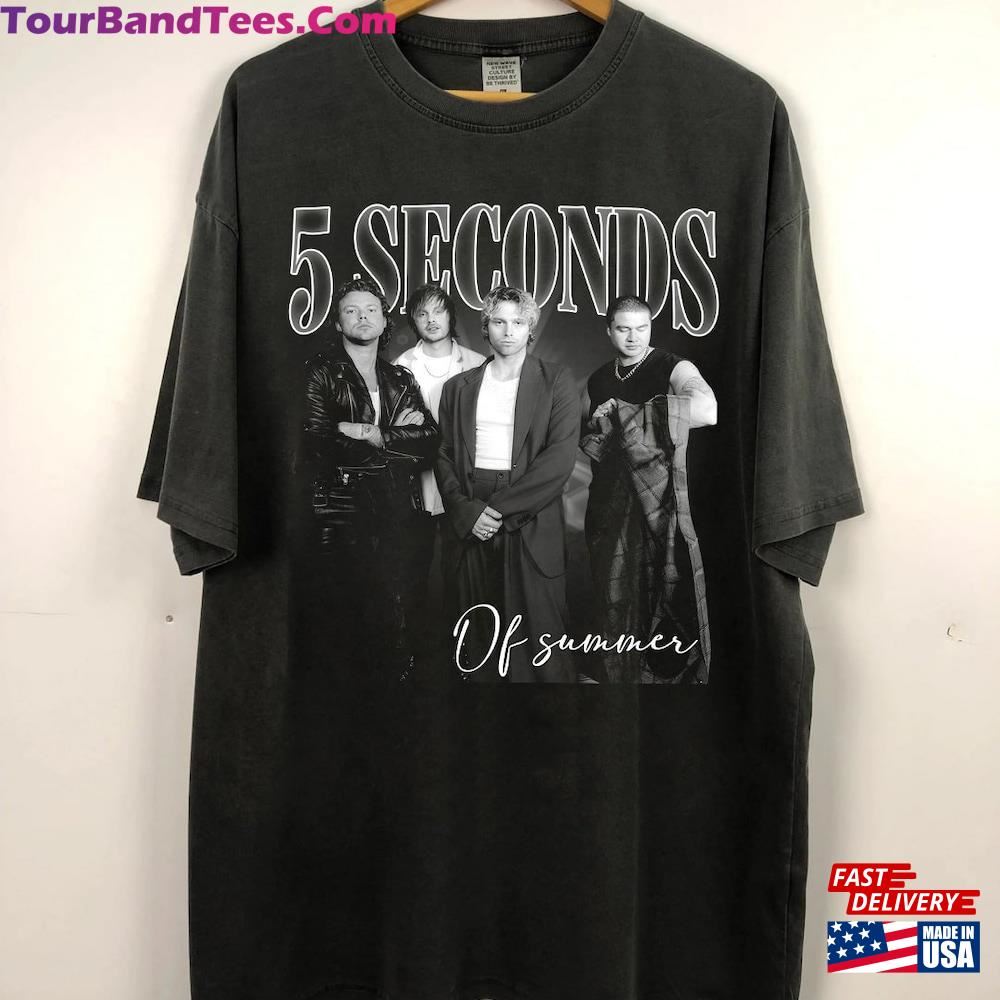 Vintage Sos The Show Music Shirt Band Seconds Of Summer 5Sos Tour Gift Y2K Merch Hoodie Unisex 29Uf097900 – Utopia Fashion