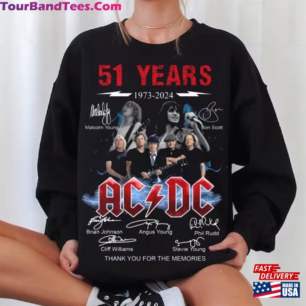 Vintage Years Ac Dc Shirt Hoodie Classic 29Uf095828 – Utopia Fashion