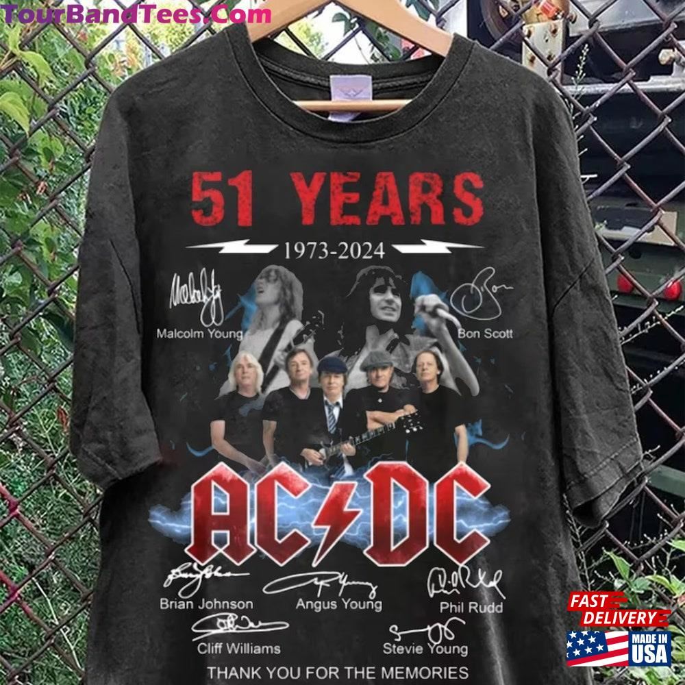 Vintage Years Ac Dc Shirt Unisex T-Shirt 29Uf101771 – Utopia Fashion