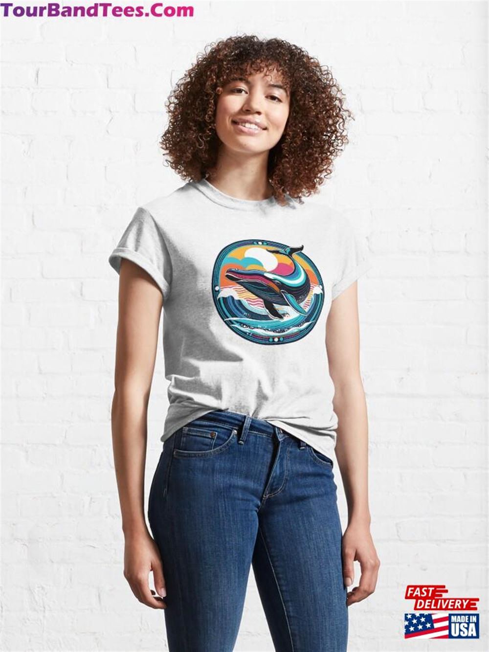 Vintage Aesthetic Right Whale T-Shirt Classic 29Uf092040 – Utopia Fashion