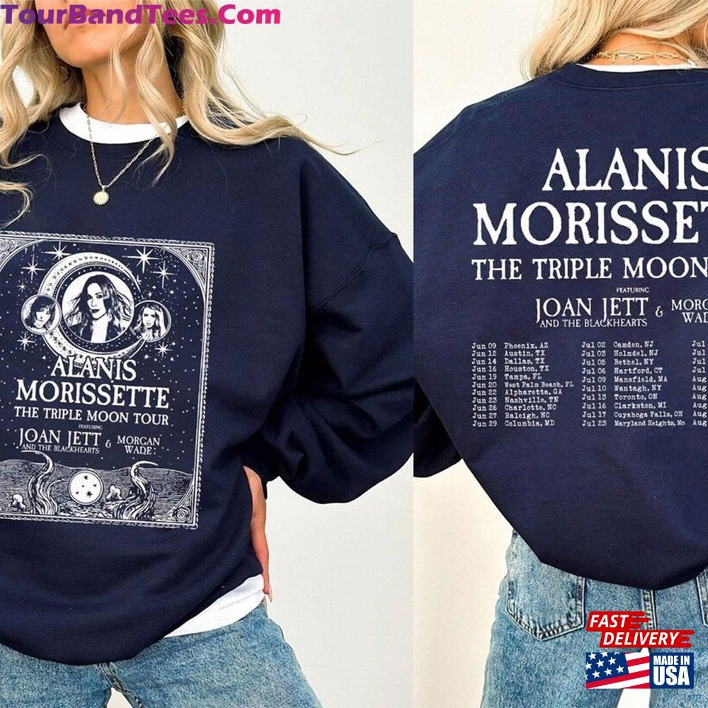 Vintage Alanis Morissette Shirt The Triple Moon Tour Fan Sweatshirt Hoodie 29Uf096157 – Utopia Fashion