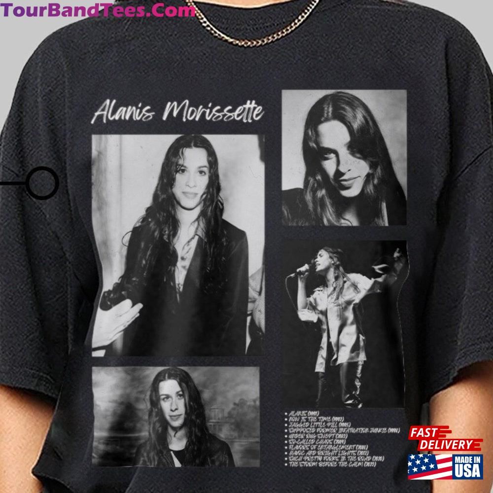 Vintage Alanis Morissette T-Shirt Sweatshirt Independence Day Gift For Women And Men Unisex 29Uf117117 – Utopia Fashion